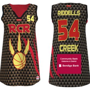 Female Reversible Basketball Playing Singlet